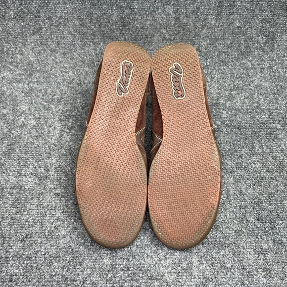 Vans Dabney Shoes Women's Size 8 Brown Suede Corduroy Low Lace Y2K Retro Sneaker - Picture 14 of 16